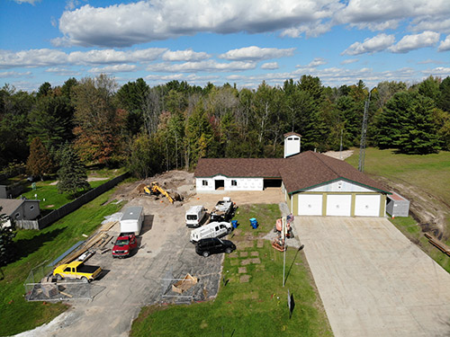 Aerial View of Fire/Rescue Dept